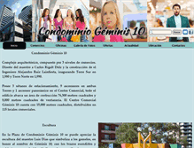 Tablet Screenshot of geminis10.com